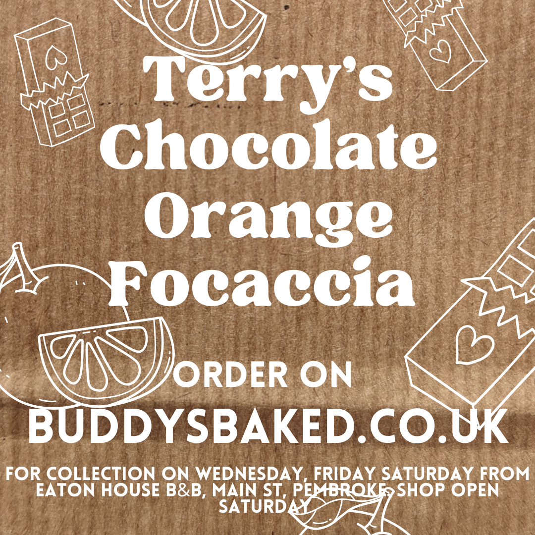 Terry's Chocolate Orange Focaccia