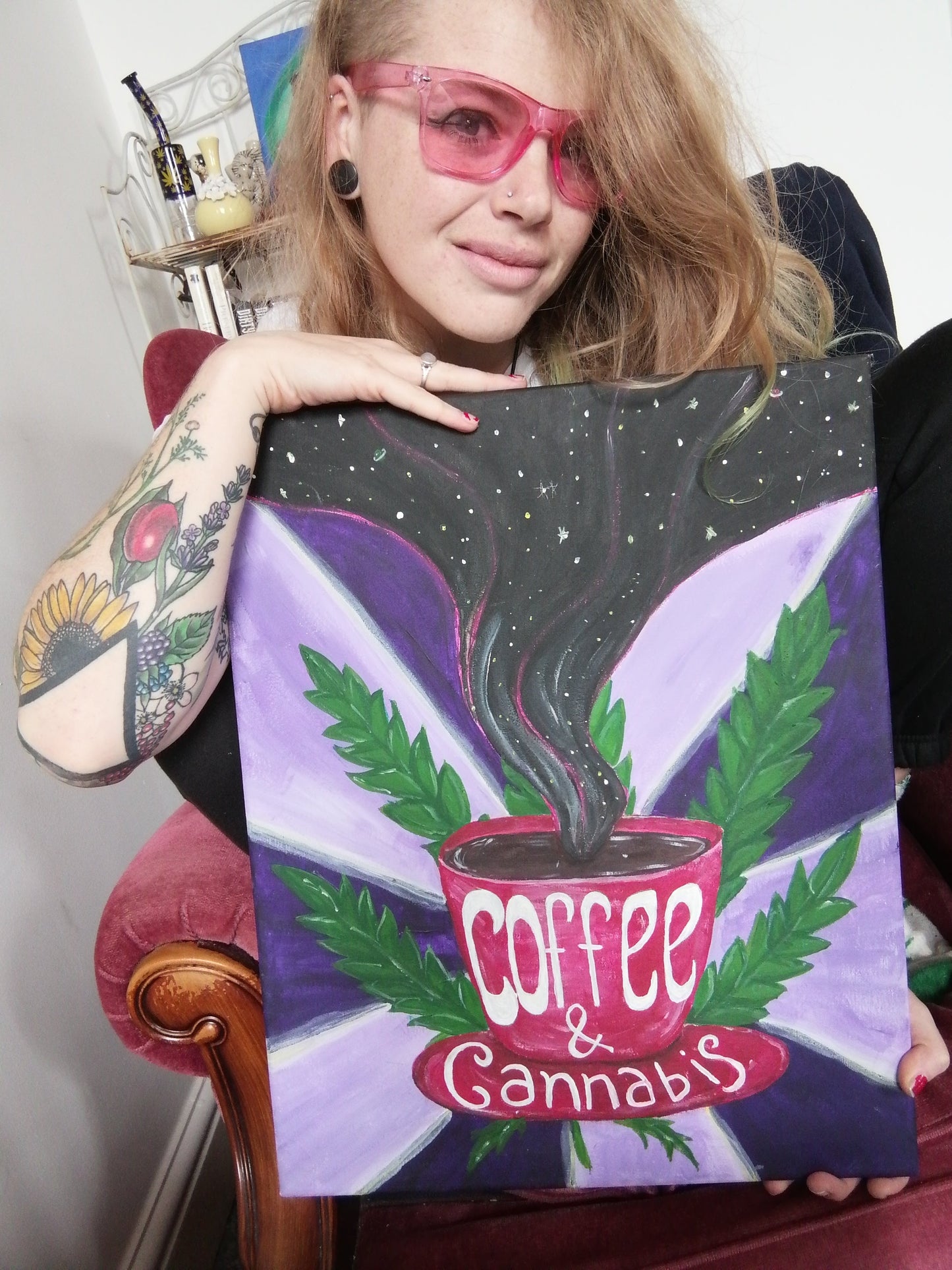 Coffee & Cannabis Print