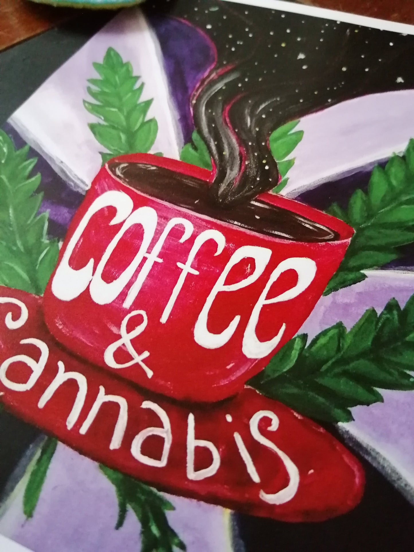 Coffee & Cannabis Print