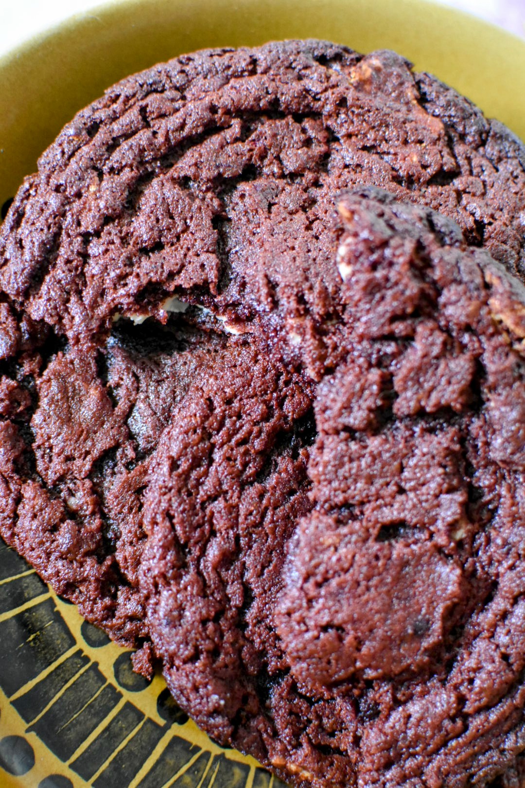 Triple Chocolate Cookies