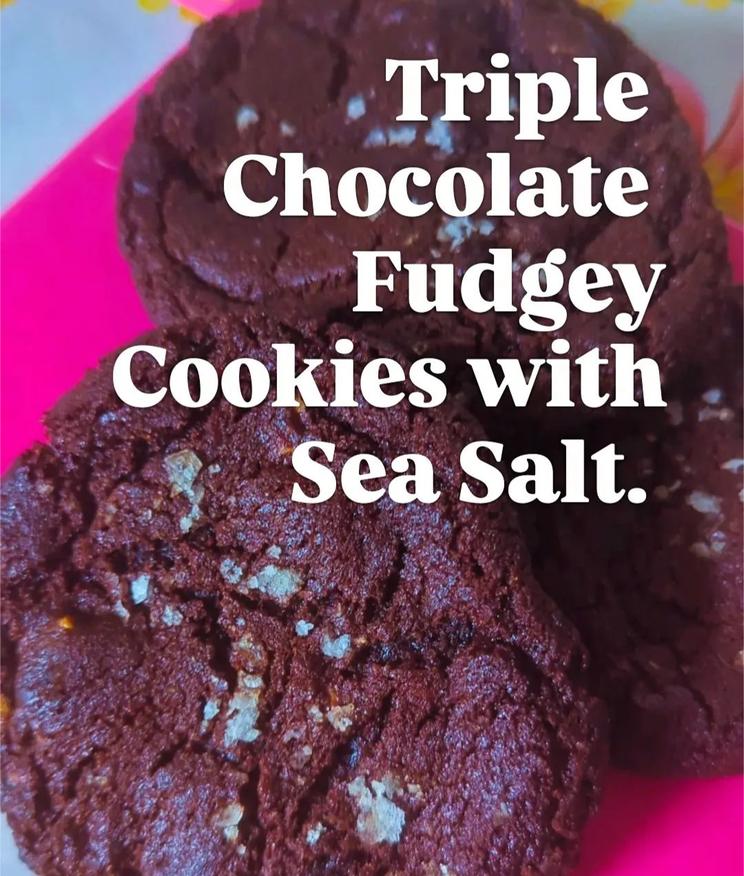 Triple Chocolate Cookies