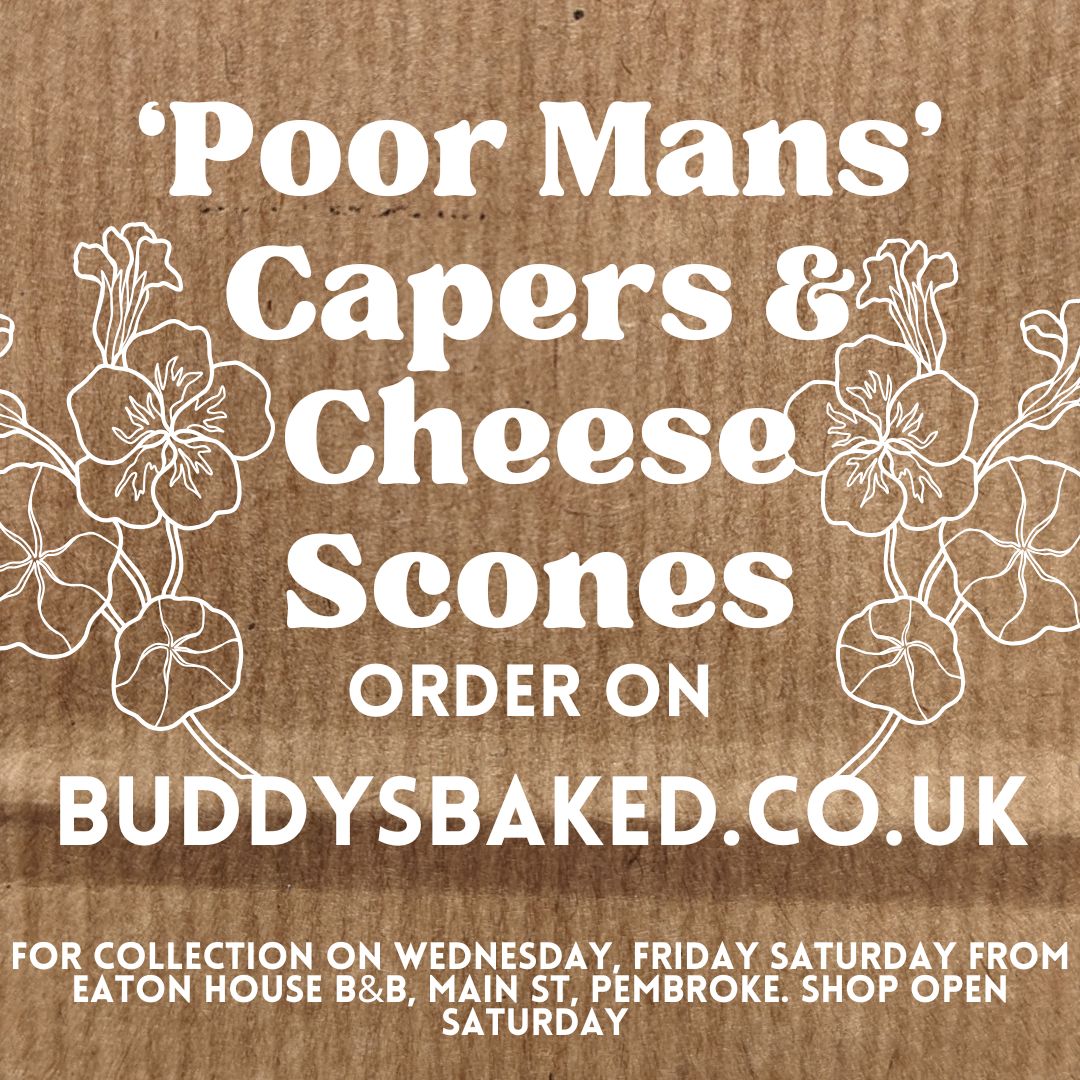 'Poor man's' Capers & Cheese Scones