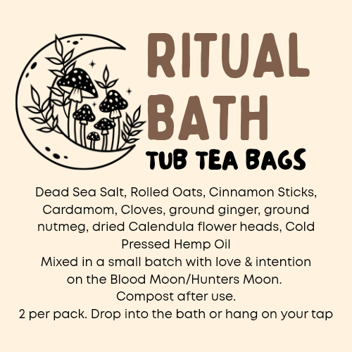 Ritual Bath Tub Tea Bags