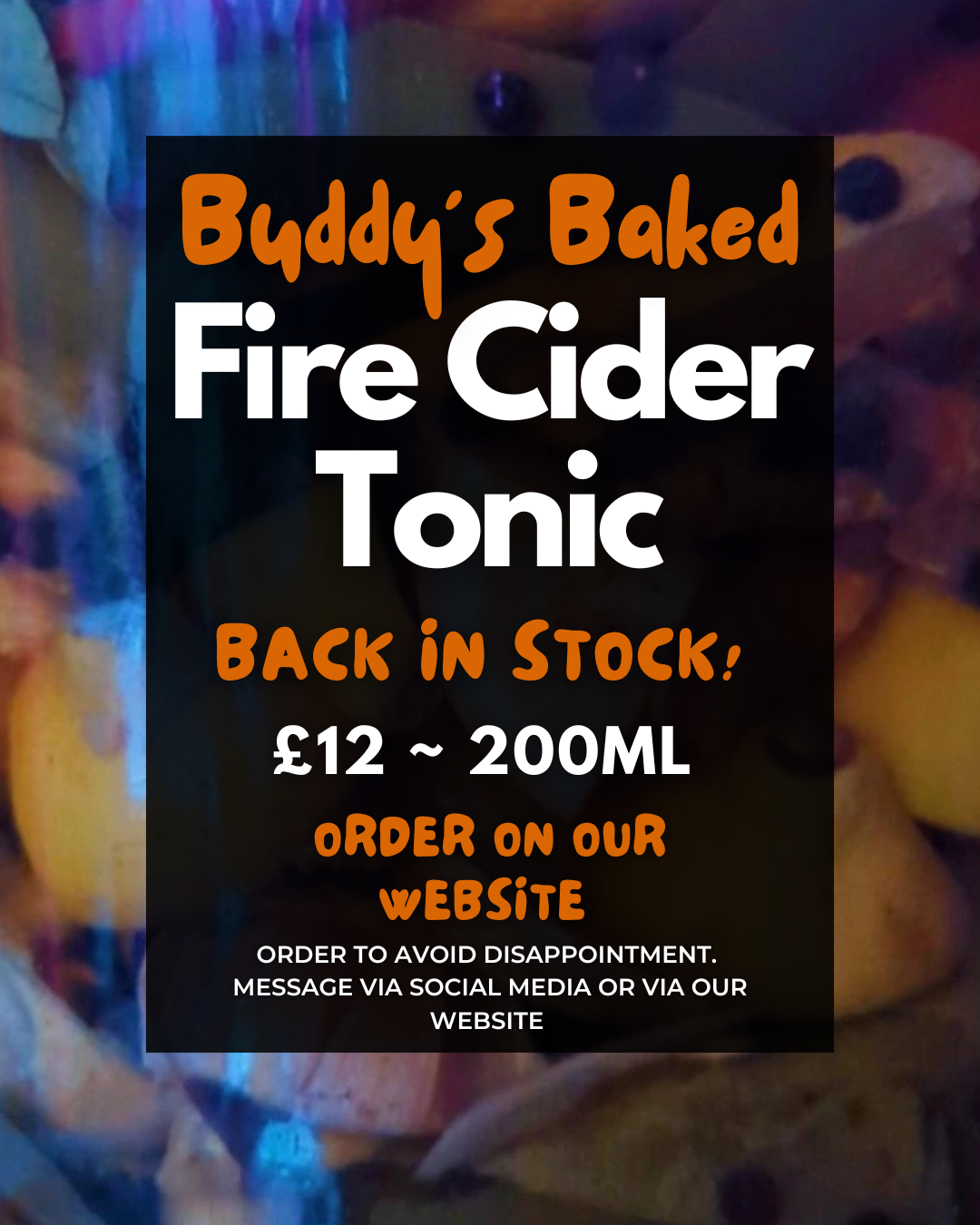 Fire Cider Tonic
