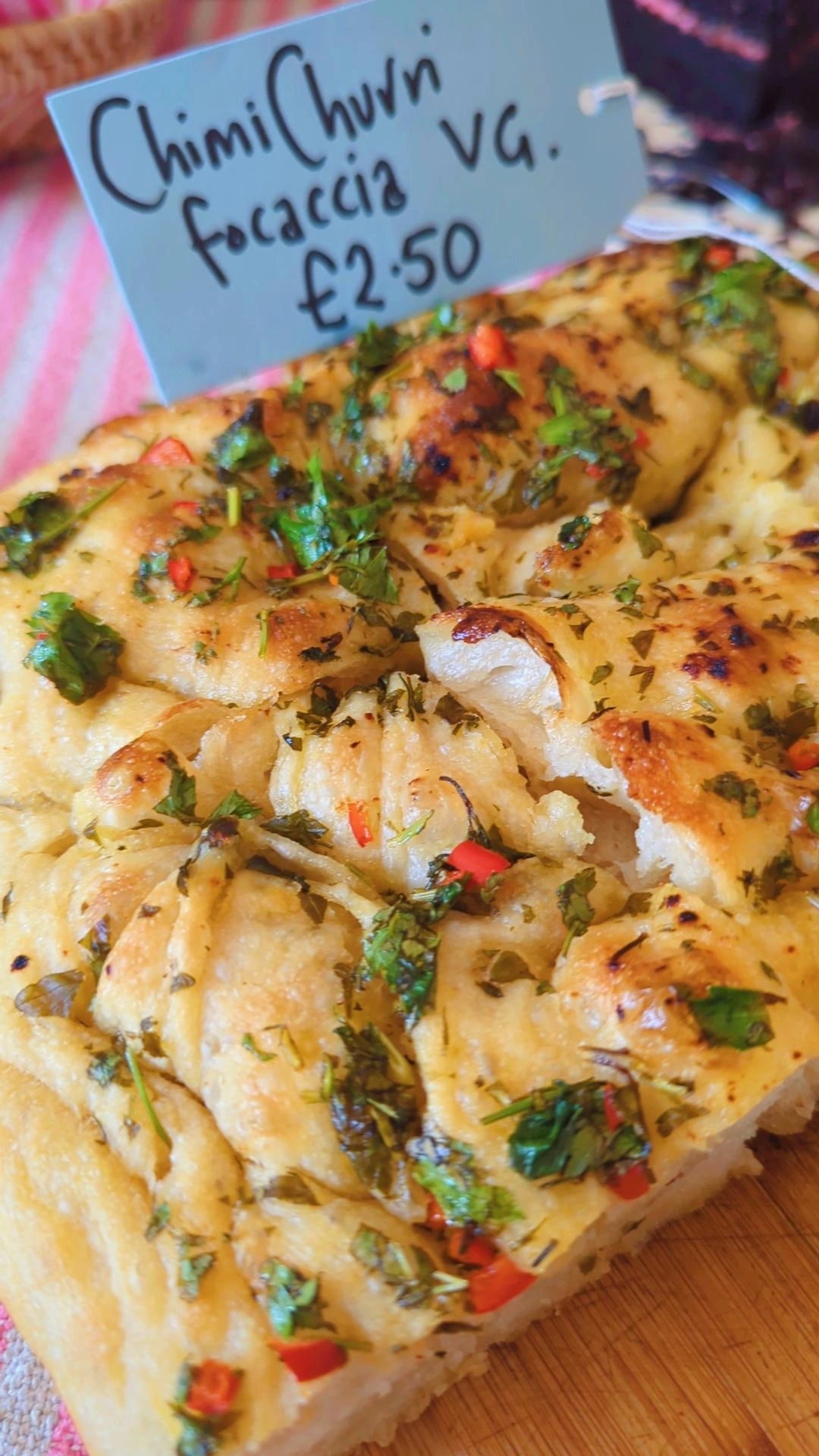 Chimichurri  S'Dough Focaccia